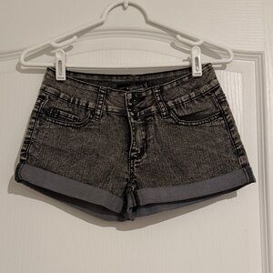 Lovesick Charcoal Jean Shorts
